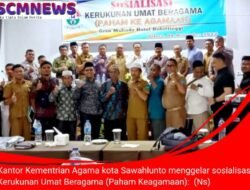 Antisipasi Perkembangan Aliran Agama Menyimpang, Kemenag Sawahlunto Gelar Sosialisasi