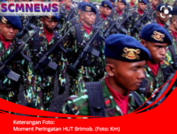 Moment Peringatan HUT Brimob