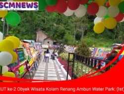 HUT ke-2 Obyek Wisata Kolam Renang Ambun Water Park, Hadirkan Berbagai Macam Hadiah