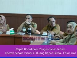 Pemerintah Kabupaten Solok Ikuti Rakor Pengendalian Inflasi