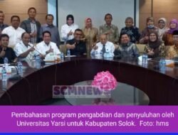 Bupati Solok Ikuti Pembahasan Program Pengabdian dan Penyuluhan oleh Universitas YARSI