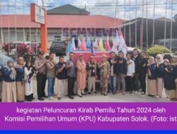 Bupati Solok Hadiri Kegiatan Peluncuran Kirab Pemilu Tahun 2024