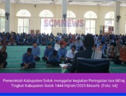 Pemkab Solok Gelar Apel Gabungan Dan Isra Mi’raj 1444 H