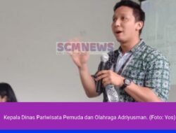 Rizky fardhyan memberikan motivasi kepada forum milenial pemilik Homestay kota Sawahlunto