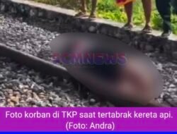Seorang Perempuan Meninggal Dilindas Kereta Api