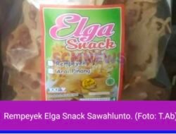 ‘Elga Snack’ Rempeyek Gurih ​Khas Sawahlunto