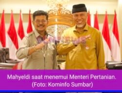 Mahyeldi Minta Menteri Pertanian Dukung Penuh Penyelenggaraan Penas Tani di Sumbar
