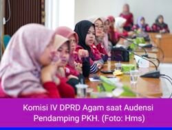 Komisi IV DPRD Agam Tampung Aspirasi Pendamping PKH