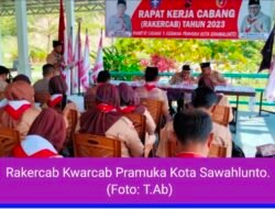 Kwarcab Pramuka Kota Sawahlunto Prioritaskan Kegiatan Pembinaan Karakter, Gudep dan Satgas PP