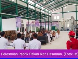 Bupati Benny Utama Dampingi Menteri KKP RI, Pabrik Pakan Ikan Pasaman Diresmikan