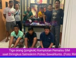 Komplotan Pemalsuan SIM Diciduk Satreskrim Polres Sawahlunto