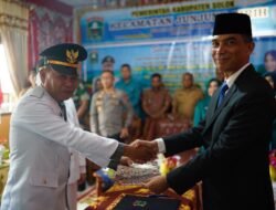 Wakili Bupati Solok Medison Setijab Camat Junjung Sirih