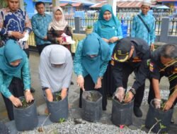 Ketua TP.PKK Kabupaten Solok Launching Gerakan Menanam Cabai