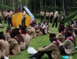 8.858 Pembina Pramuka Ikuti Karang Pamitran Nasional di Cibubur