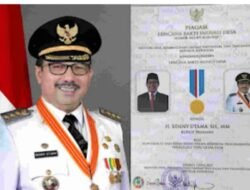 Benny Utama Terima Lencana Inovasi Desa