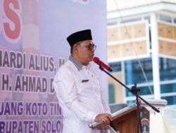 Hadiri Peresmian Mesjid H. Alius , Bupati Epyardi Asda Ucapkan Terimakasih