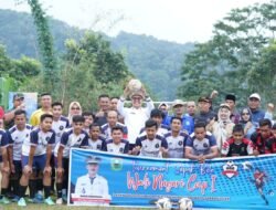 Bupati Solok Buka Turnamen Sepakbola Walinagari Cup I