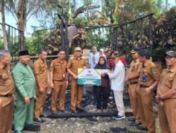 Peduli Bencana, Wabup Sabar As Kunjungi Lokasi Kebakaran