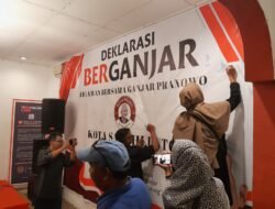 Deklarasi Relawan Berganjar (Bersama Ganjar Pranowo) Kota Sawahlunto Sukses