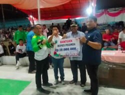 Tutup Turnamen Volley Ball YAA CUP, Benny Utama Apresiasi Pemuda Tigo Nagari