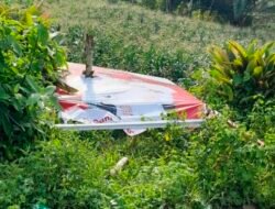 Di Sawahlunto, Perusak Baliho Ganjar Terekam CCTV