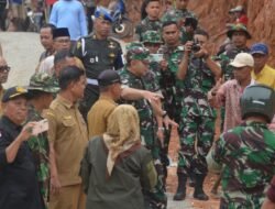 Bupati Dampingi Tim Wasev Mabes TNI AD, Tinjau Sasaran TMMD Ke 118 Kodim 0309/Solok