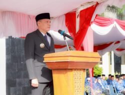Bupati Pasaman Sabar.AS Pimpin Peringatan Hari Bela Negara