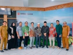Jalin Silaturahmi, Ketua DPRD Kabupaten Agam Kedatangan Komisi III DPRD Kota Padang Panjang