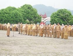 Apel Pagi Pemerintah Kabupaten Solok: Disiplin dan Agenda Penting Menjadi Fokus