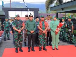 Kunjungan Kerja Danrem 032/Wrb Brigjend TNI Wahyu Eko Purnomo, S.IP di Pasaman, Puji Potensi Wisata di Daerah Ini