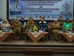 Pemkab Launching Program Kolaborasi Jejaring Digital Guna Peningkatan Pertumbuhan Ekonomi Digital Sektor UMKM di Kabupaten Solok