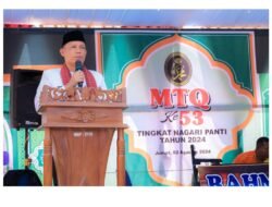 Bupati Sabar Buka MTQ Ke-53 Tingkat Nagari Panti Tahun 2024