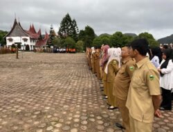 Sekda Pimpin Apel Gabungan Pemkab Solok