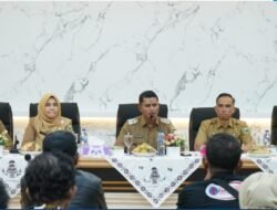 Wakil Bupati Solok Jon Firman Pandu Temu Ramah dengan Awak Media