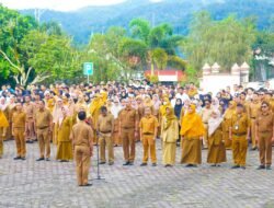 Apel Pagi Pemerintah Kabupaten Solok, Peringatan Waspada Cuaca Ekstrem dan Pencapaian Pembangunan Desa