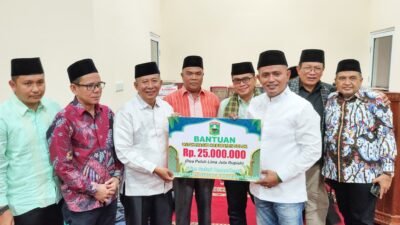 Bupati Solok Jon Firman Pandu Pimpin TSR Kunjungi Mesjid Jami’ Al Hidayah Jorong Sawah Ampang Nagari Muaro Paneh