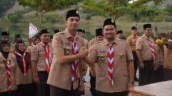 Riyanda Putra Ka Mabicab dan Jefrry Hibatullah Ka Kwarcab Gerakan Pramuka Kota Sawahlunto