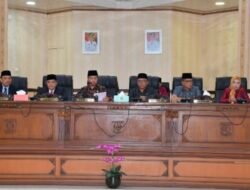 DPRD Agam Gelar Rapat Paripurna, Dengarkan Pidato Perdana Bupati