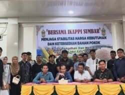 Menjaga Ketersediaan Pangan, IKAPPI Sumbar Ajak Pedagang Berperan Aktif