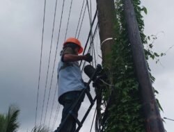 Optimalisasi Koneksi Internet, PLN Icon Plus Lakukan Pemeliharaan Jaringan Fiber Optik di Jalan Bypass Padang