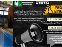 Marak Pencurian Water Meter, PDAM Sawahlunto Keluarkan Imbauan Keamanan