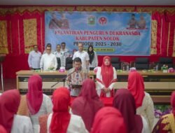 Bupati Solok Lantik Pengurus Dekranasda Periode 2025–2030, Dorong Pengembangan UMKM dan Kerajinan Lokal