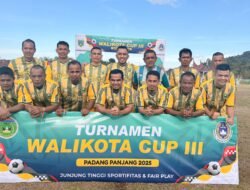 Walikota Cup III Padang Panjang 2025 Usia 40 Tahun Pemkab Solok Libas Pemko Payakumbuh 3-1, Wabup Candra Ikut Cetak Gol!
