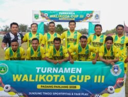 Diperkuat Wawako Allex Saputra, PS Pemko B Kalahkan Pemko Sawahlunto di Wali Kota Cup III