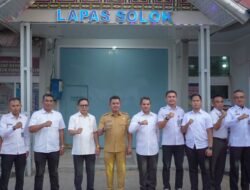 Bupati Jon Firman Pandu Lakukan Kunjungan ke Lapas Kelas IIB Solok