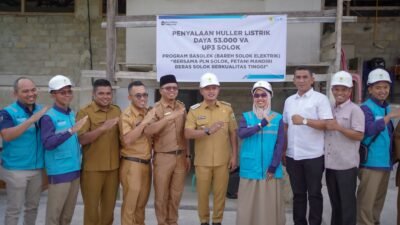 Bupati Jon Firman Pandu Tinjau Langsung Program PLN “Light Up The Dream” di Kabupaten Solok