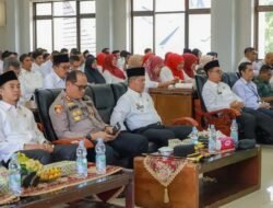 Bupati Welly Suhery Didampingi Wabup Ikuti Peluncuran Kelembagaan Koperasi Merah Putih secara Virtual oleh Presiden RI