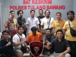 Tekab 308 Satreskrim Polres Tulang Bawang  Tangkap Pelaku Pembunuhan Dan Pencabulan Anak Di Bawah Umur