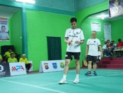 Turnamen Badminton Kapolres Sawahlunto Cup Kolaborasi Ciptakan Ruang Produktif Berbasis Olahraga
