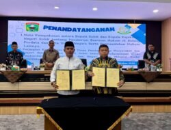 Penandatanganan MoU Antara Pemerintah Kabupaten Solok dan Kejaksaan Negeri Solok